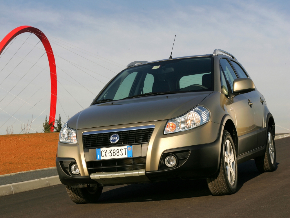Автошторки для Fiat Sedici Хетчбэк 5D  (2006 - 2009) 189
