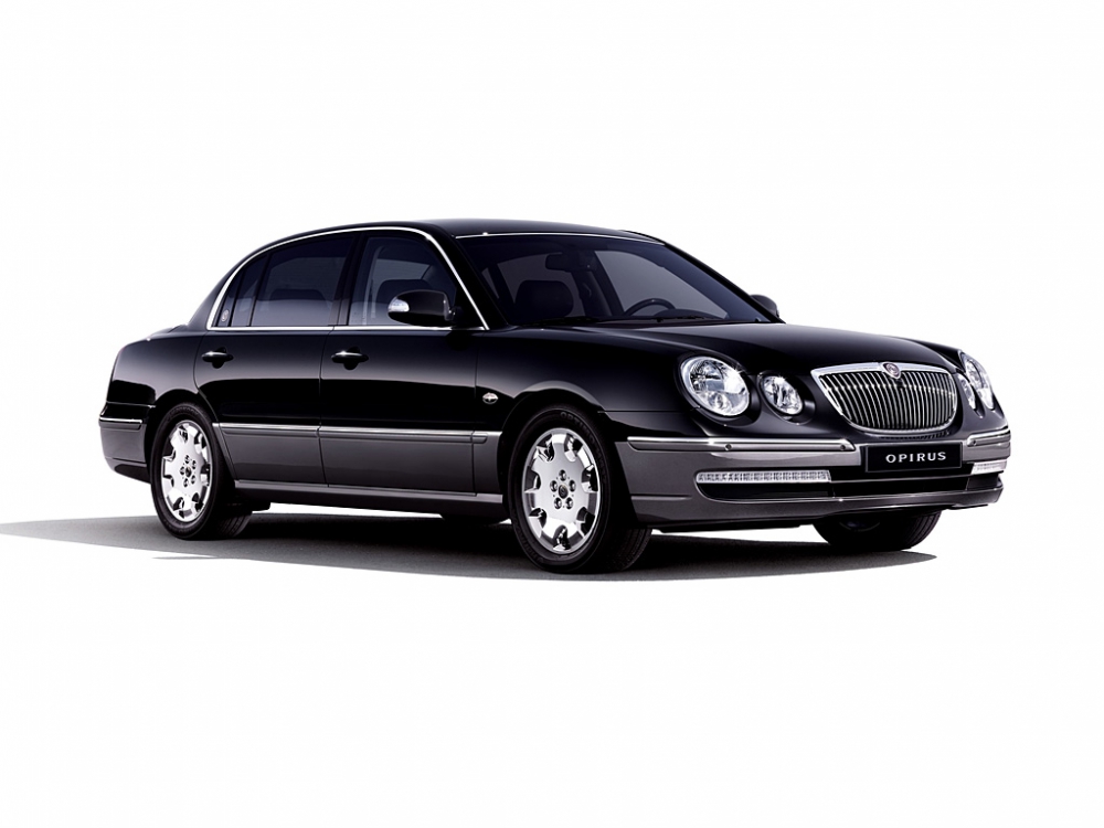 Автошторки для Kia Opirus Седан 4D  (2003 - 2011)