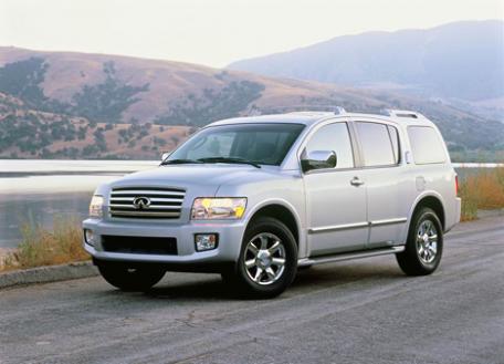 Автошторки для Infiniti QX56 1G Внедорожник 5D  (2004 - 2007)