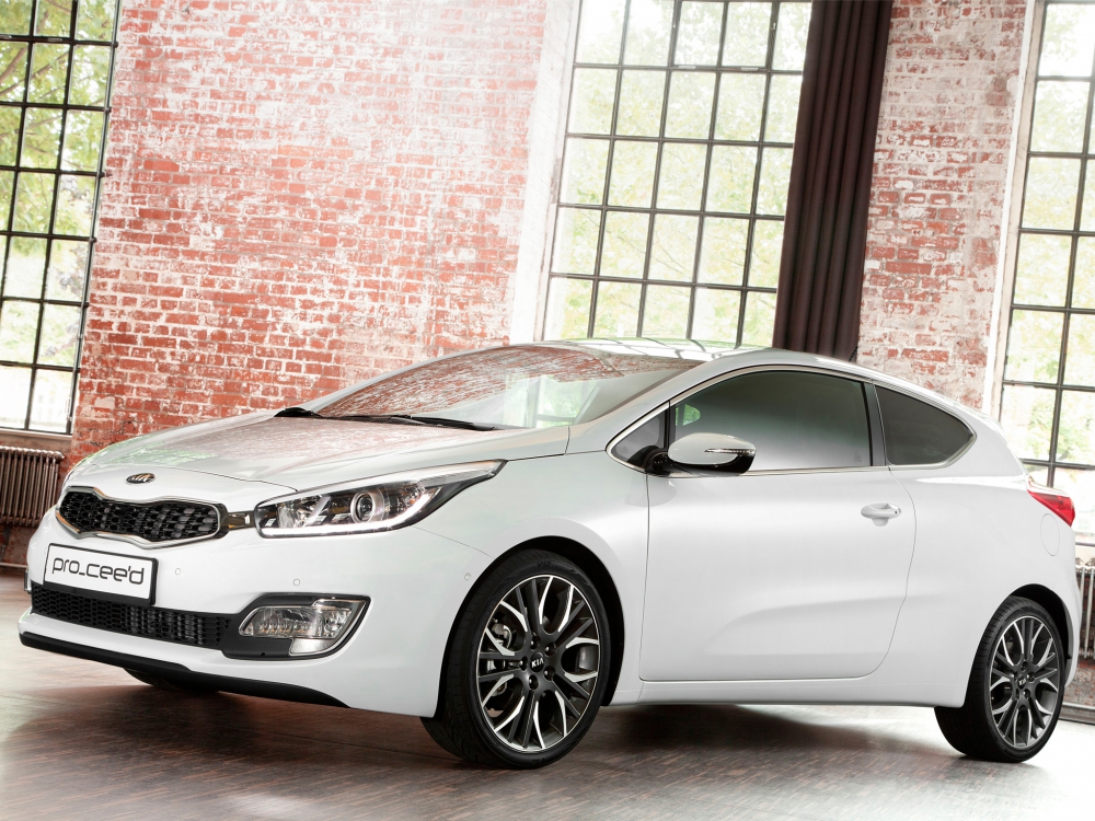 Автошторки для Kia ProCeed 2G Хетчбэк 3D  (2012 - 2018)