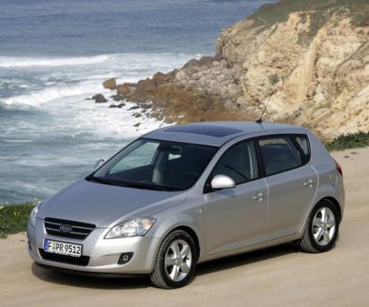 Автошторки для Kia ceed 1G Хетчбэк 5D  (2007 - 2009)