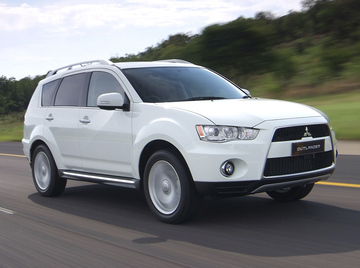 Автошторки для Mitsubishi Outlander 2G Кроссовер 5D  (2005 - 2013) XL