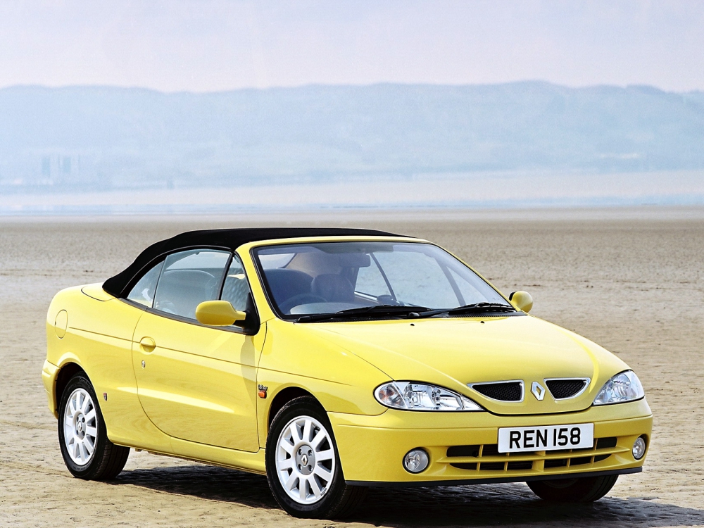 Автошторки для Renault Megane 1G Кабриолет 4D  (1997 - 2003) Cabriolet EA