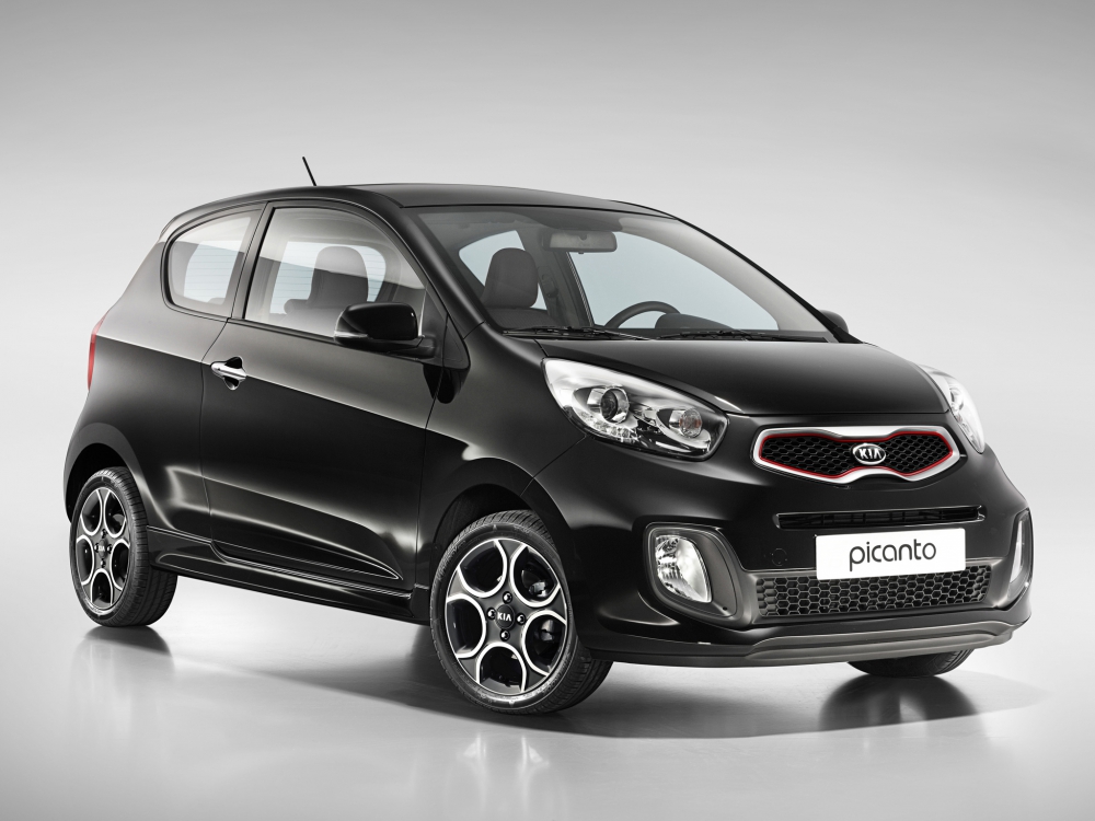 Автошторки для Kia Picanto 2G Хетчбэк 3D  (2011 - 2017)