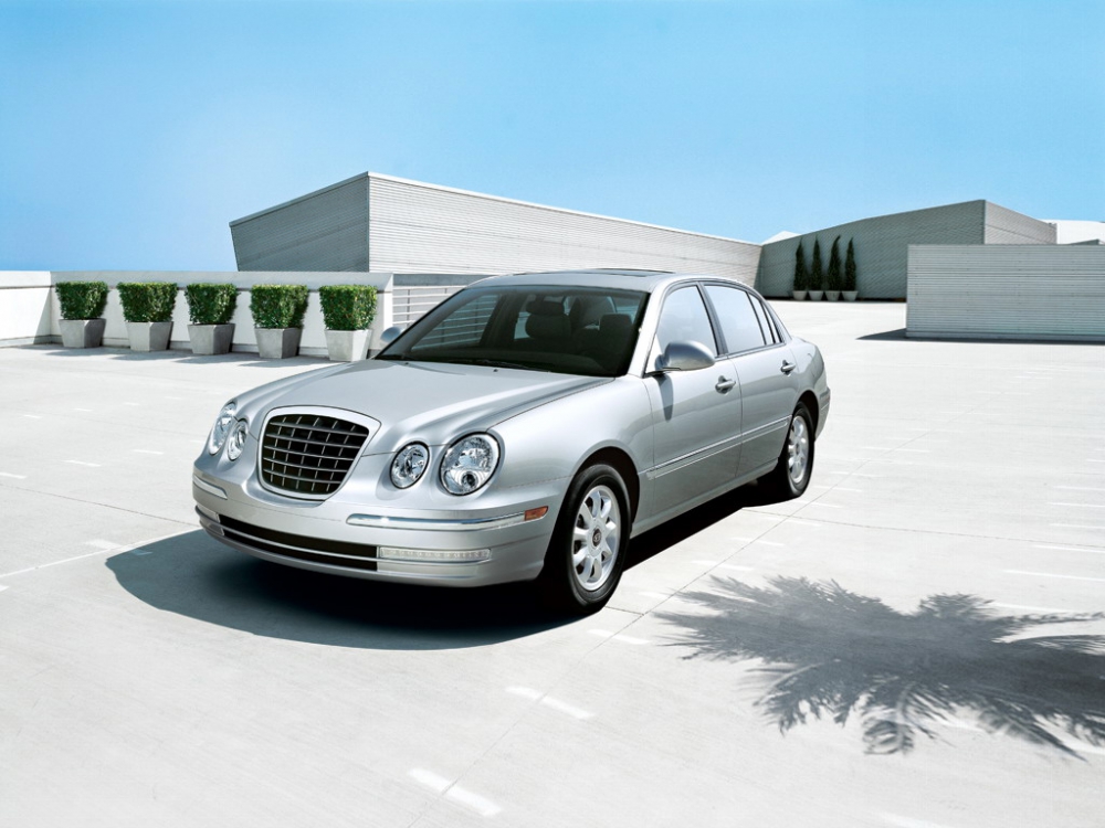 Автошторки для Kia Amanti Седан 4D  (2003 - 2006) GH