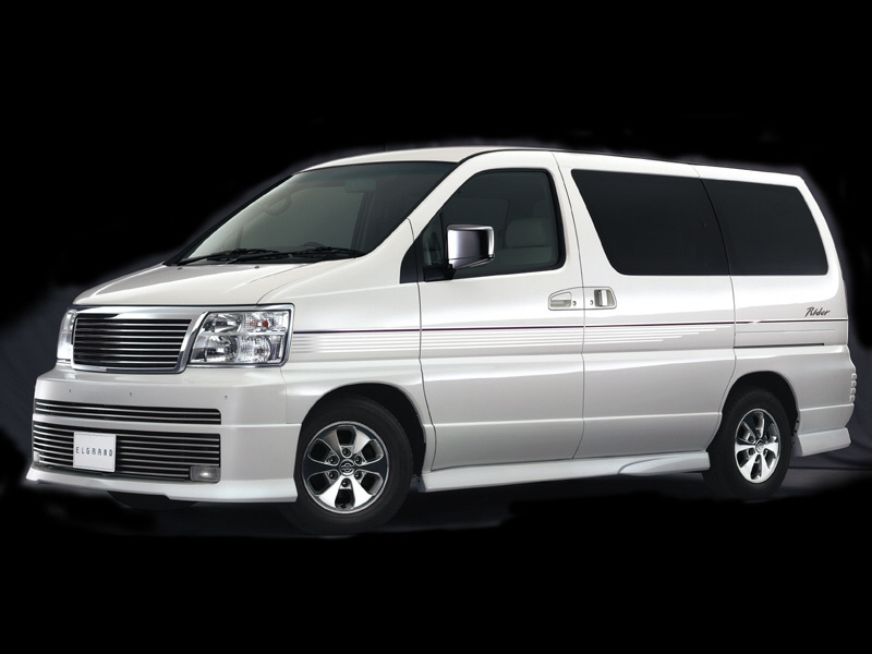 Автошторки для Nissan Elgrand 1G Минивэн 4D  (1997 - 2002) E50