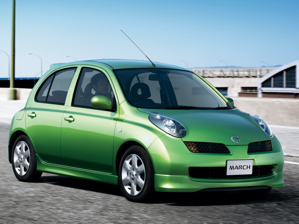 Автошторки для Nissan March Хетчбэк 5D  (2002 - 2010) K12