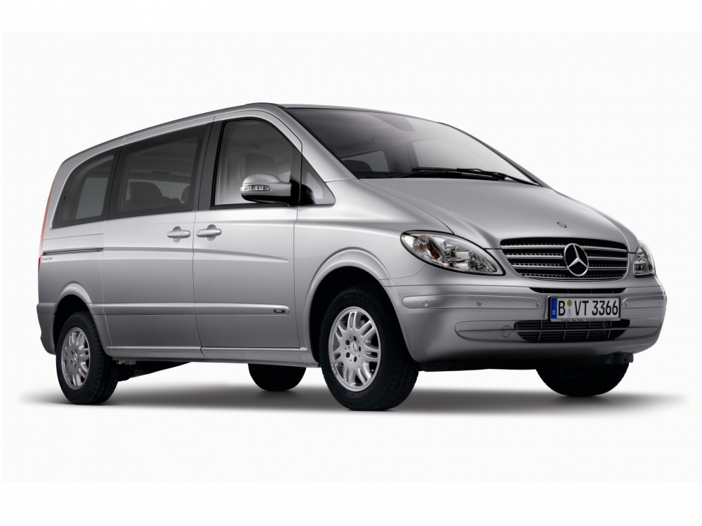 Автошторки для Mercedes-Benz Viano 2G Минивэн 4D  (2003 - 2010) W639 Средняя база Открывается одна ЗБ