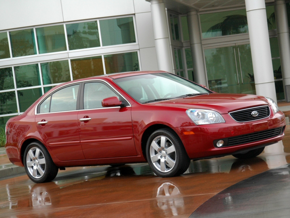 Автошторки для Kia Optima 2G Седан 4D  (2005 - 2010)