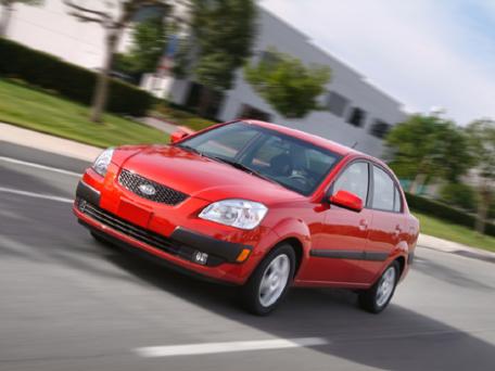 Автошторки для Kia Rio 2G Седан 4D  (2005 - 2011)