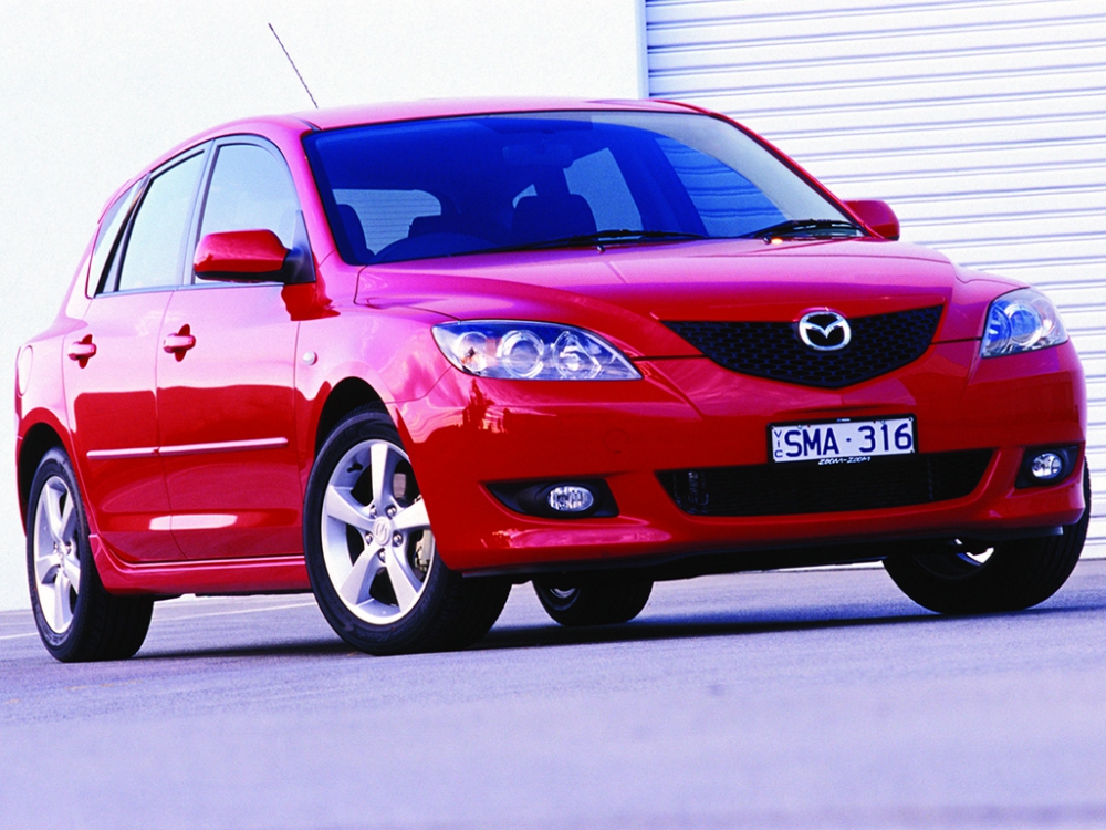 Автошторки для Mazda 3 Хетчбэк 5D  (2003 - 2009) BK