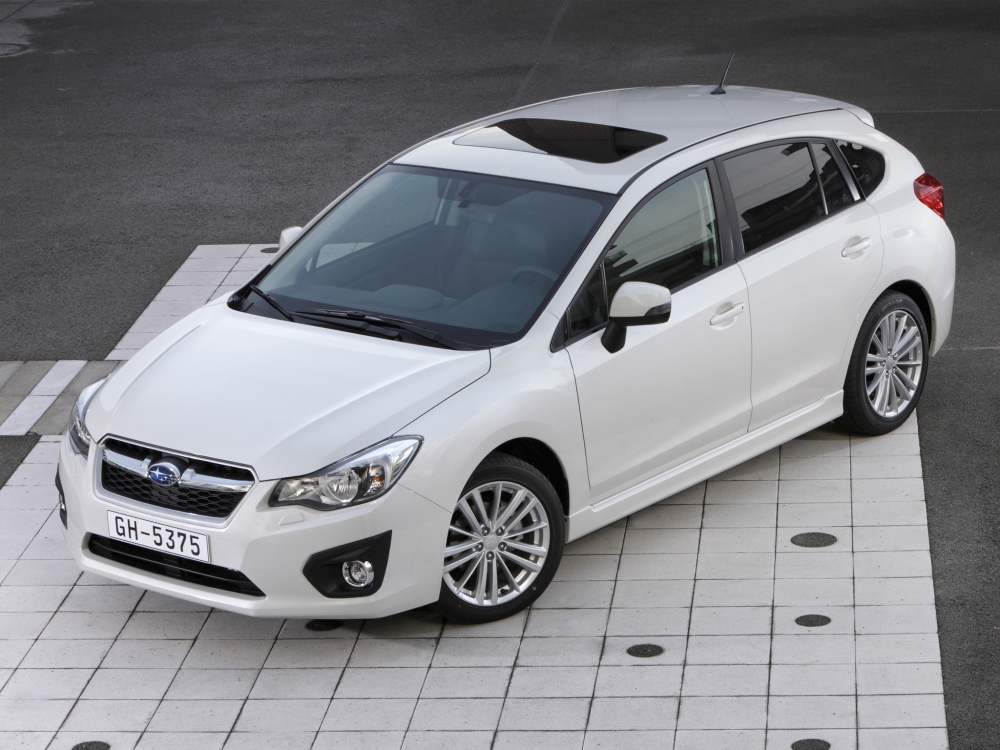 Автошторки для Subaru Impreza 4G Хетчбэк 5D  (2011 - 2016)