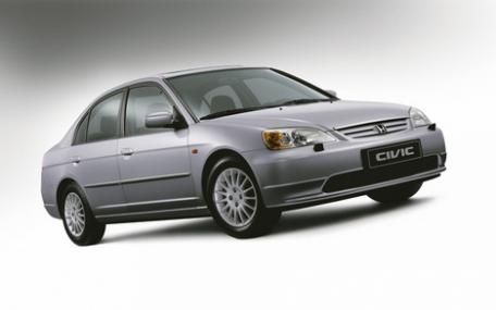 Автошторки для Honda Civic 7G Седан 4D  (2001 - 2006)