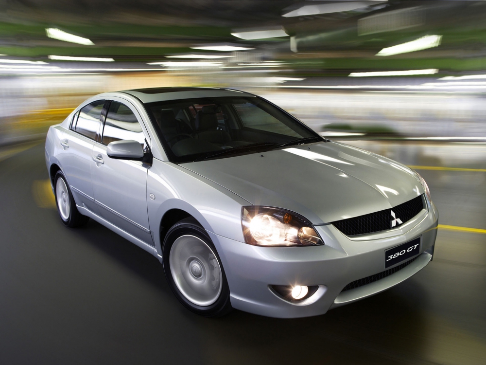 Автошторки для Mitsubishi 380 Седан 4D  (2007 - 2008) GT Series III