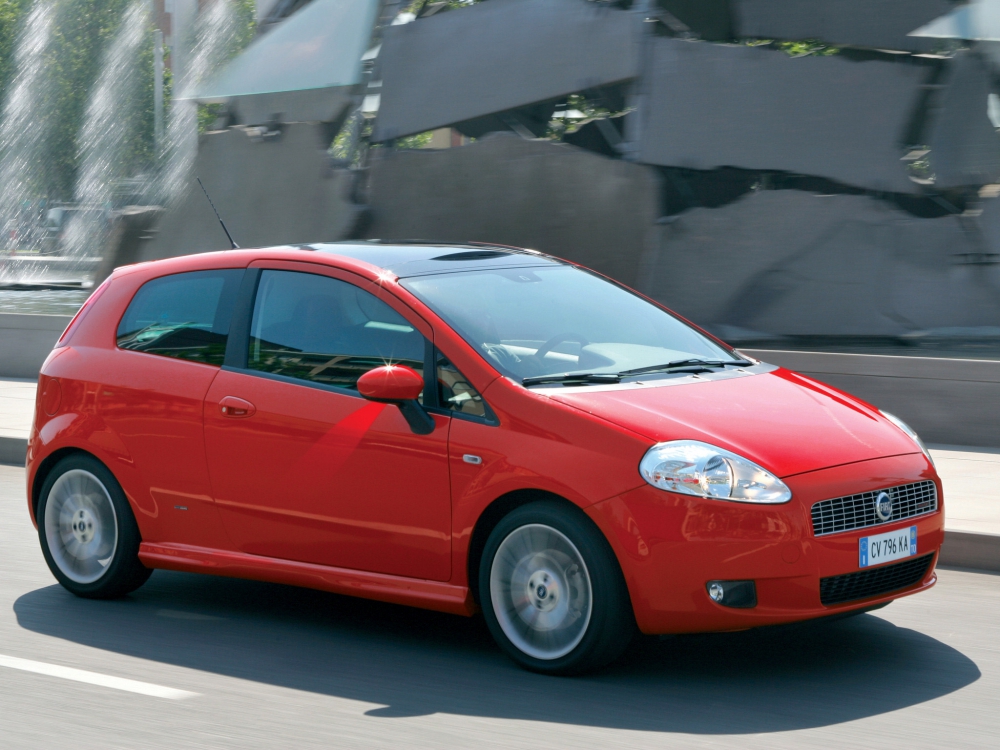 Автошторки для Fiat Grande Punto 3G Хетчбэк 3D  (2005 - 2012)