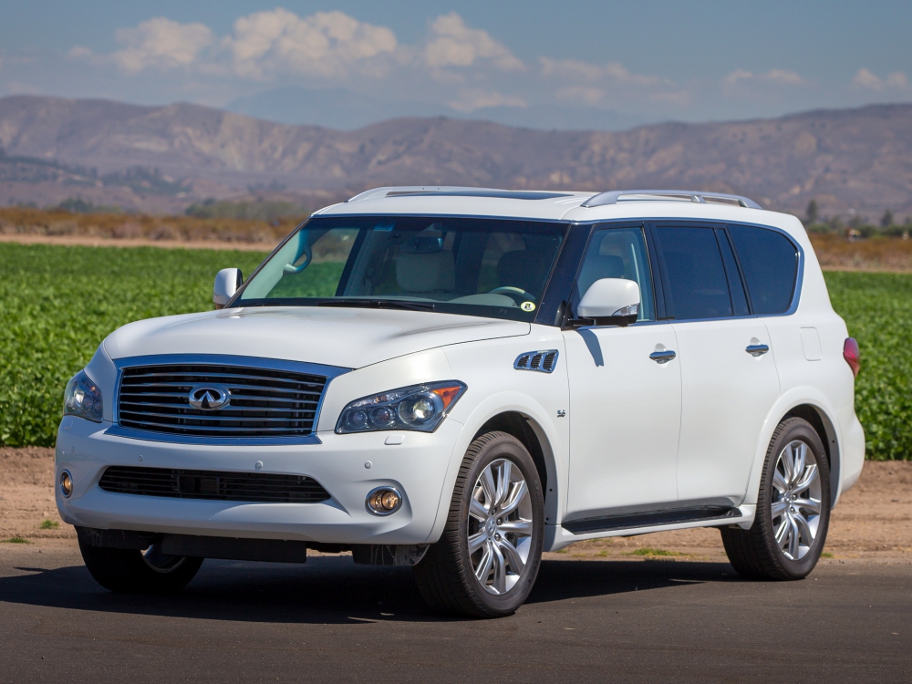 Автошторки для Infiniti QX80 Внедорожник 5D  (2013 - 2014)