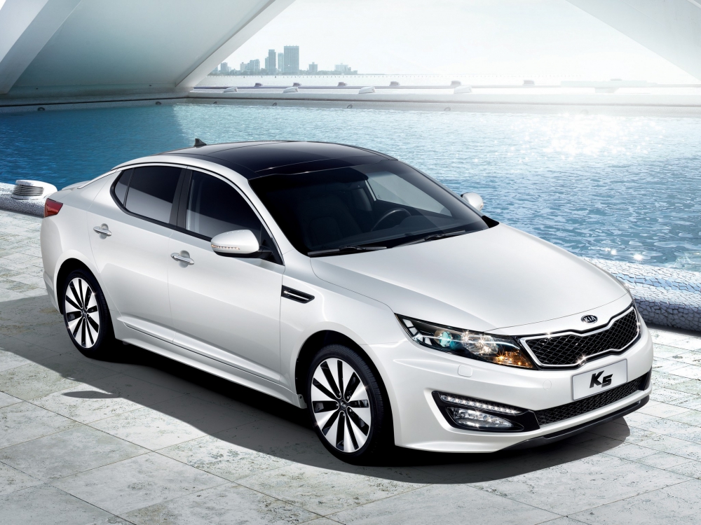 Автошторки для Kia K5 Седан 4D  (2010 - 2015)