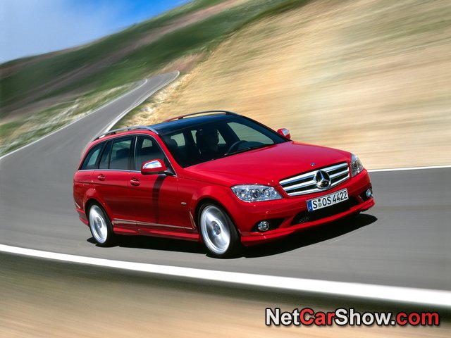 Автошторки для Mercedes-Benz C-klasse 3G Универсал 5D  (2007 - 2014) S204 T-mod