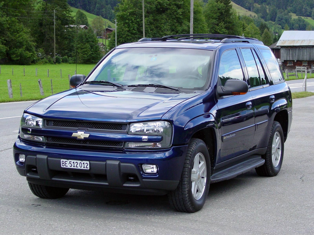 Автошторки для Chevrolet Trailblazer 1G Внедорожник 5D  (2001 - 2008)