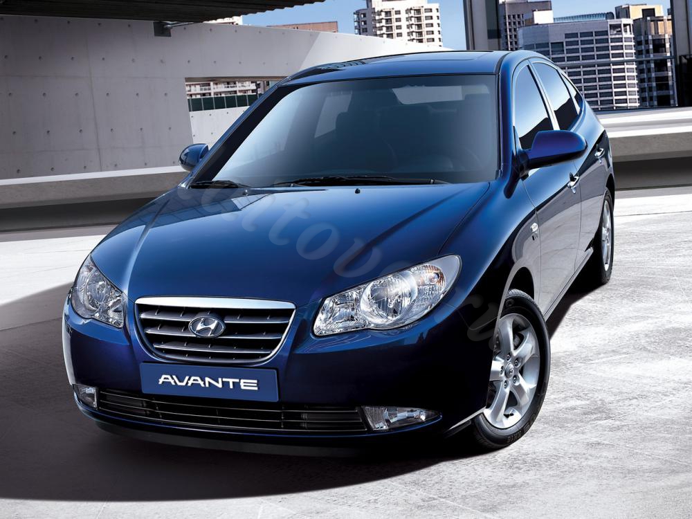 Автошторки для Hyundai Avante 4G Седан 4D  (2006 - 2010) HD
