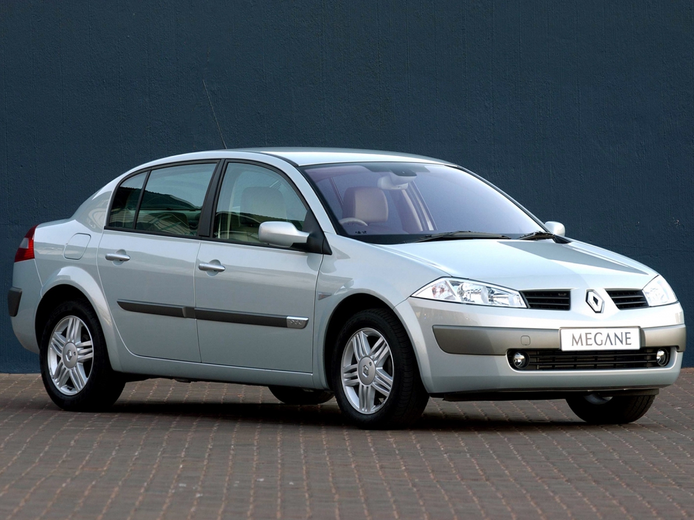 Автошторки для Renault Megane 2G Седан 4D  (2003 - 2009)