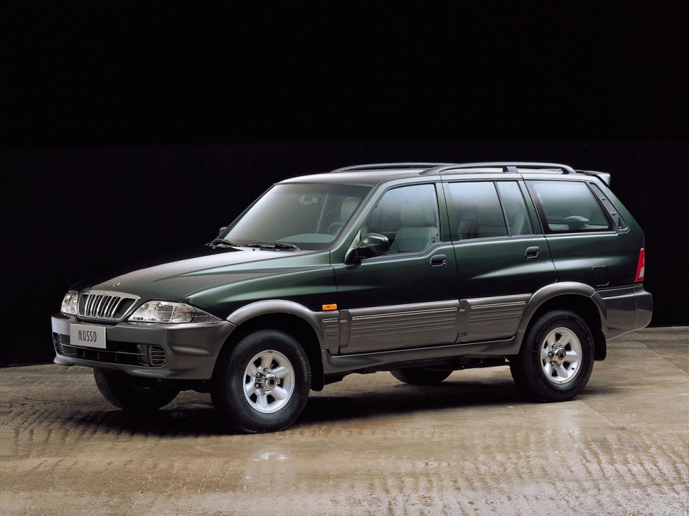 Автошторки для Ssang Yong Mussо Внедорожник 5D  (1993 - 2006)