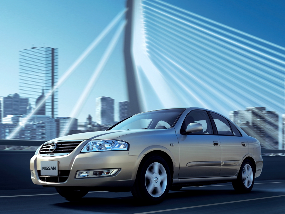 Автошторки для Nissan Sunny Седан 4D  (2006 - 2012) N17