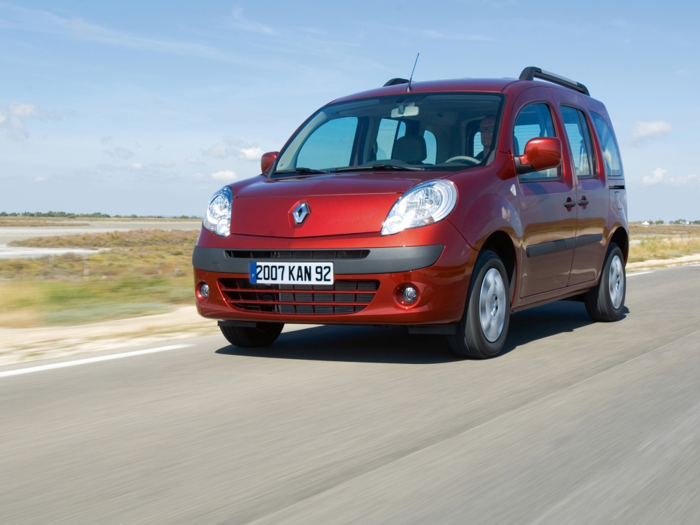 Автошторки для Renault Kangoo 2G Минивэн 5D  (2008 - 2013) открывающиеся вниз окна задних дверей
