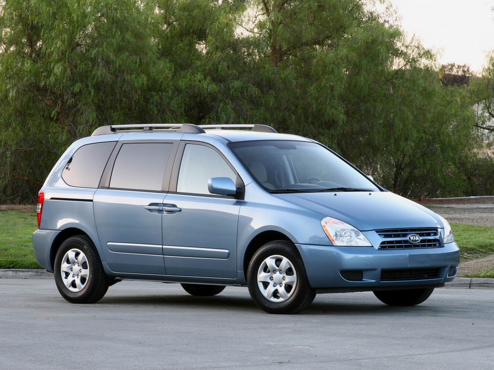 Автошторки для Kia Sedona Минивэн 5D  (2002 - 2006)