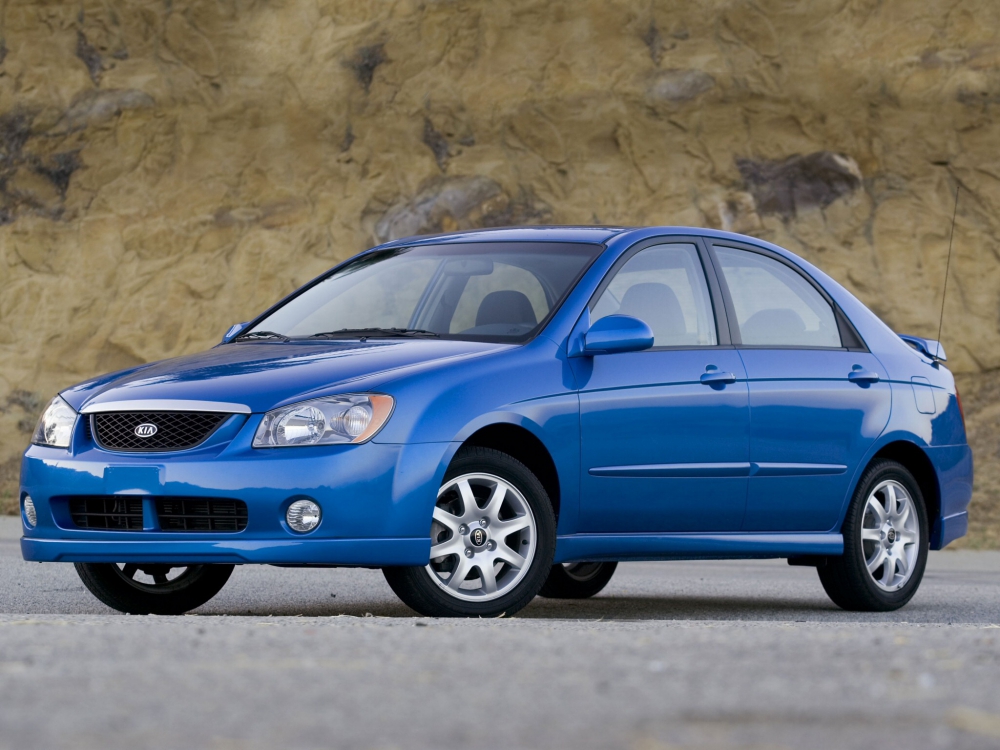Автошторки для Kia Spectra 2G Седан 4D  (2004 - 2009) LD